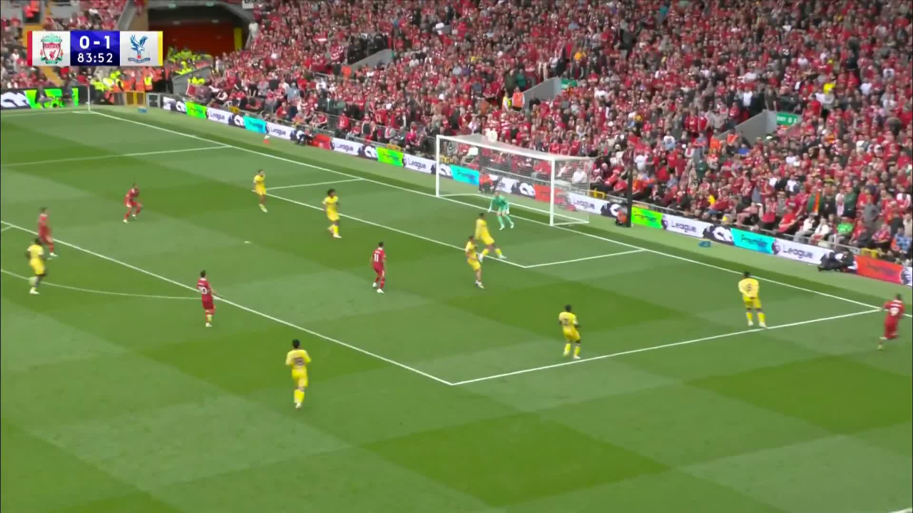 萨拉赫回归赛场,突破纪录首场状态亮眼,老鹰观众沸腾!